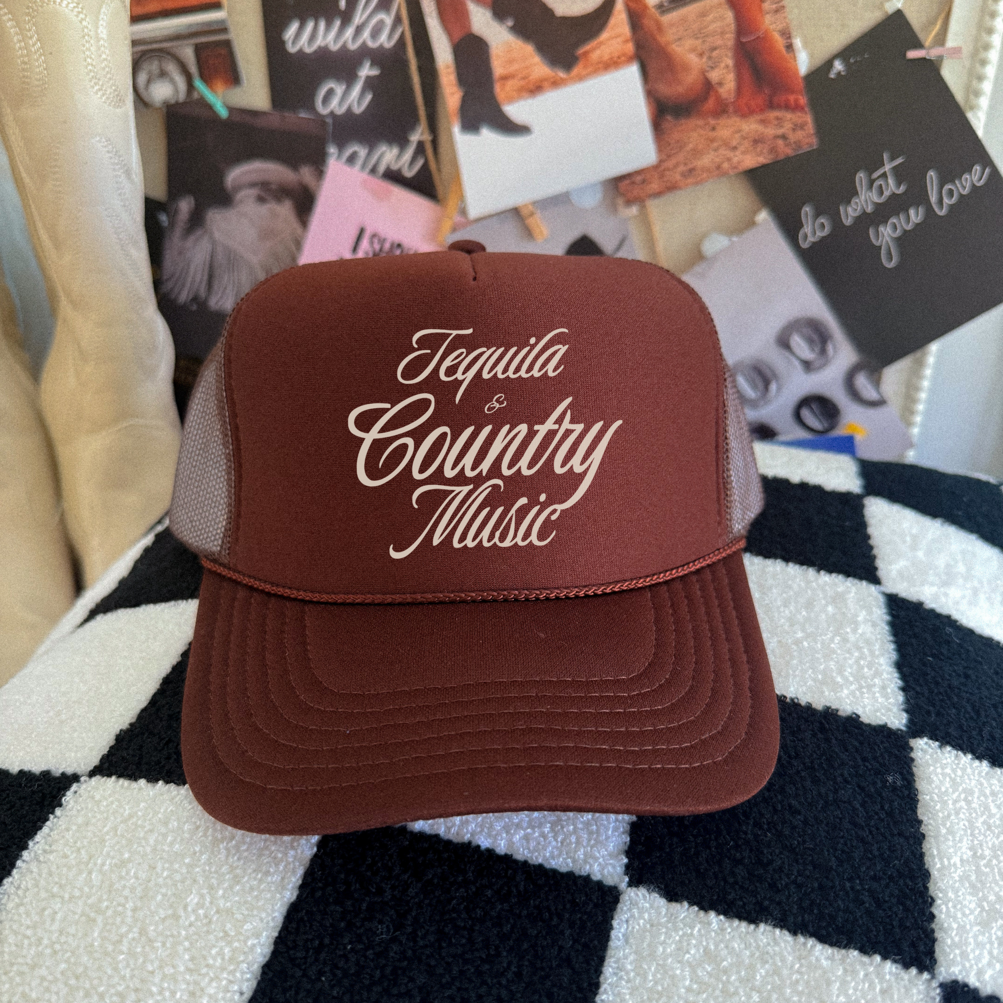 Tequila & Country Music Trucker Hat