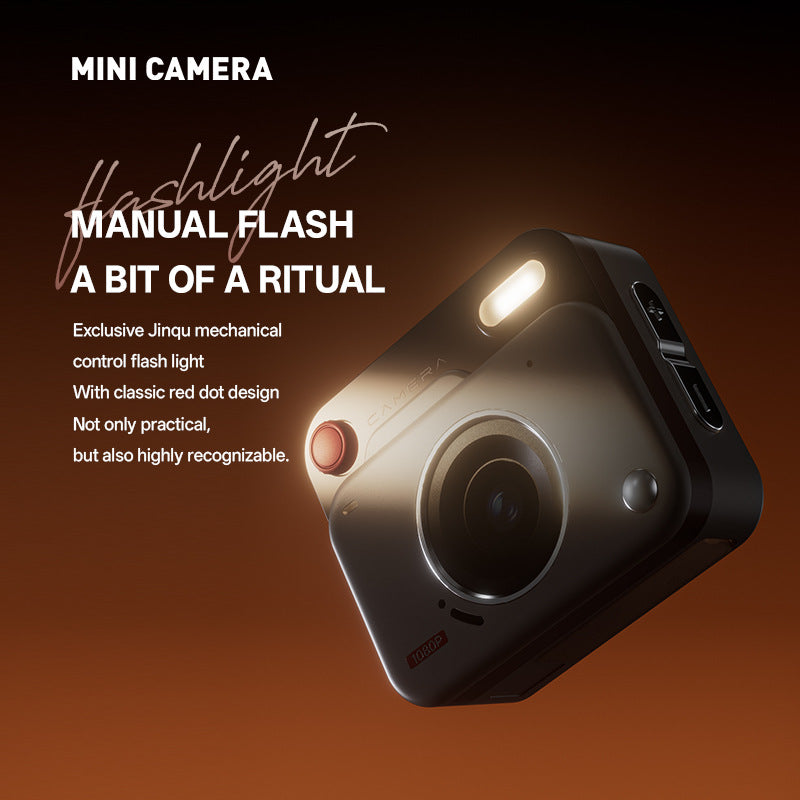 CCD Retro Mini Digital Camera For Students With High-definition Campus Photography