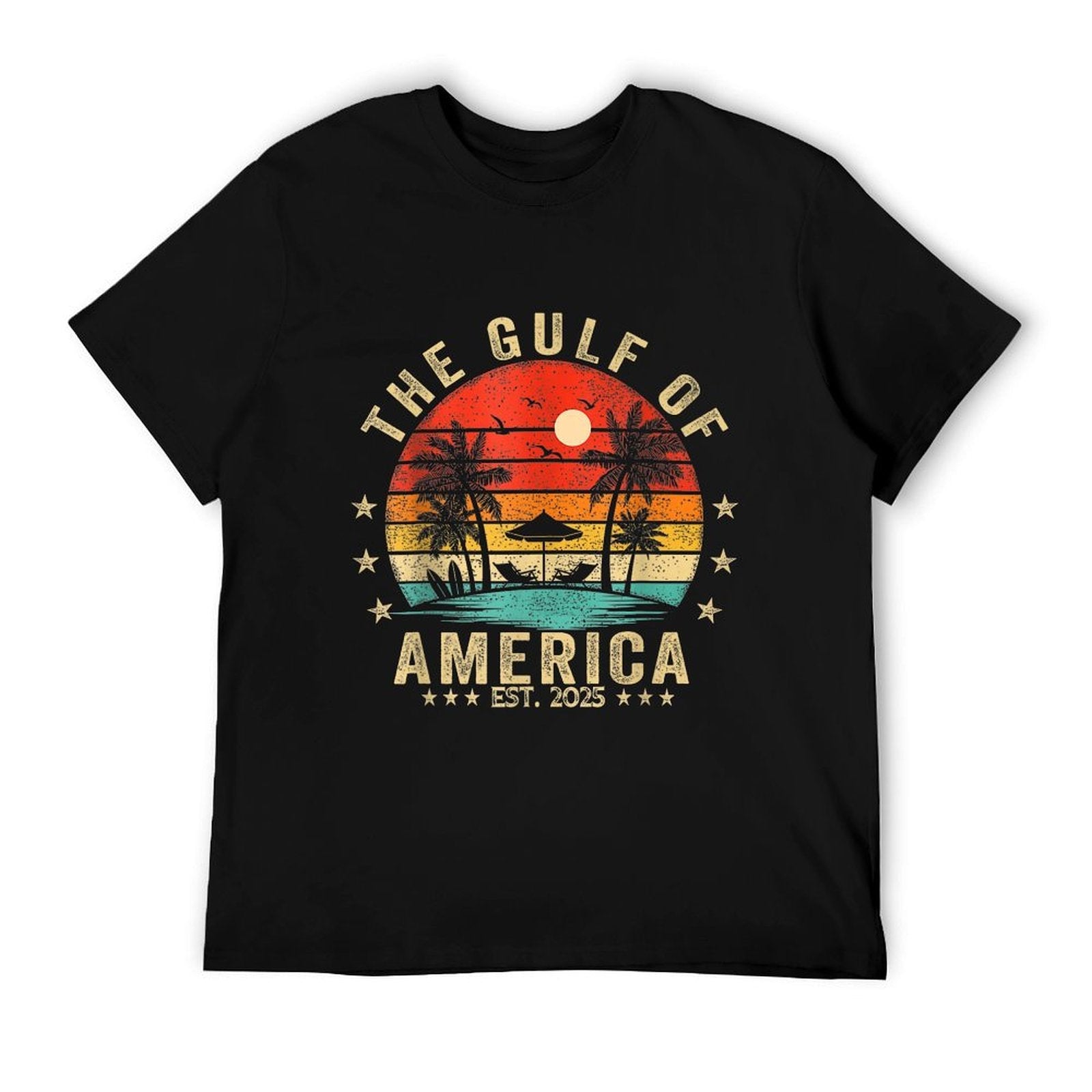 Gulf of US America Shirt Retro Golf of US America Shirt Premium Graphic-printed T-Shirt