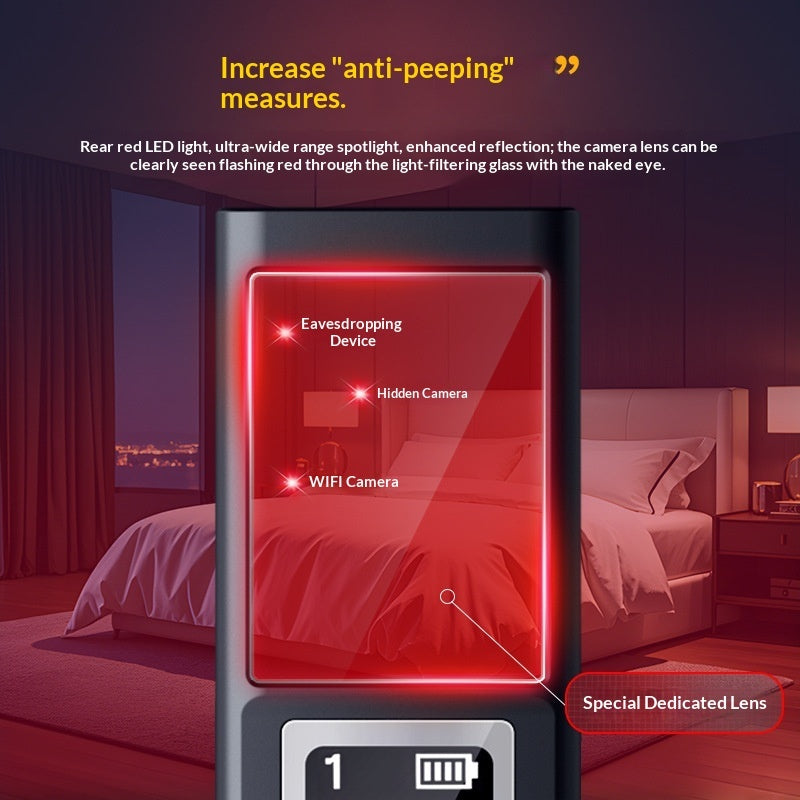 Smart Detector For Hotel Anti-Spy Camera Detection
