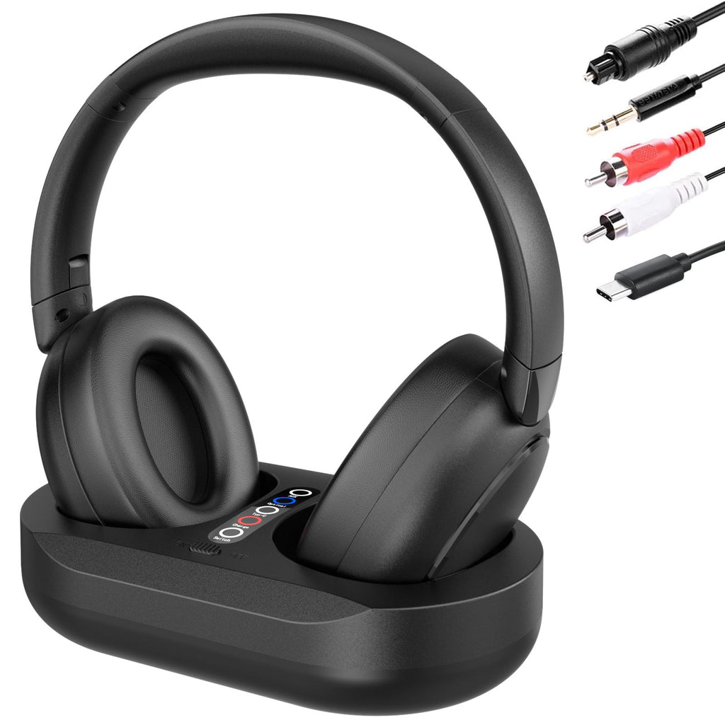 Bluetooth Dual-mode Wireless TV Headphones With Low Latency