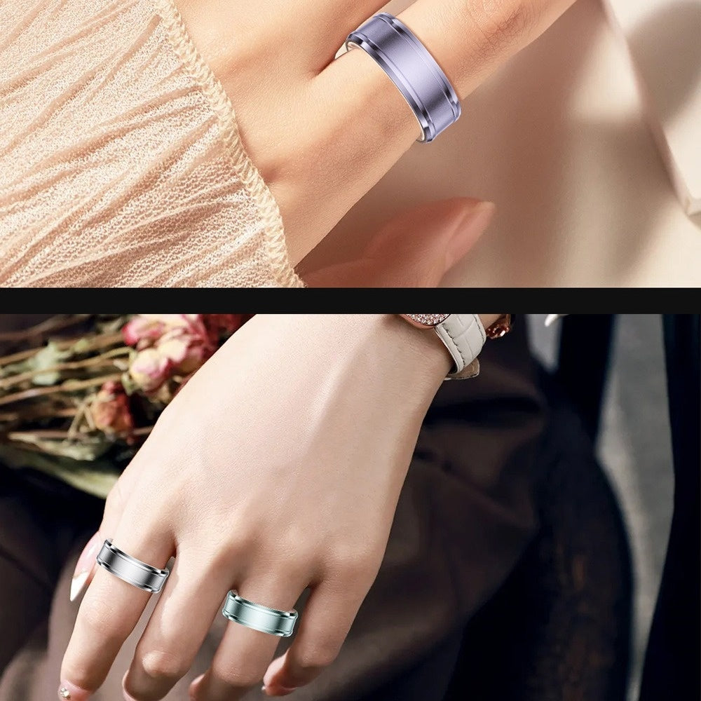 Smart Ring For Heart Rate Blood Oxygen Blood Pressure Sleep Monitoring Step Counting And Fitness Tracking