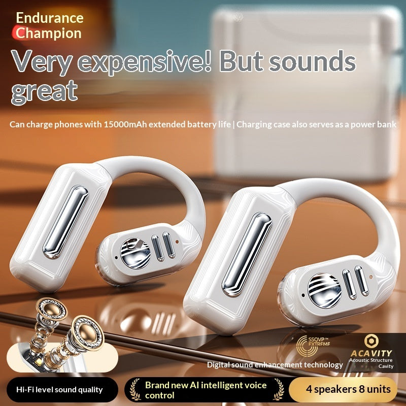 High-quality High-capacity Wireless Bluetooth Earbuds That Double As A Power Bank
