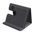 15W Foldable Leather Desktop Wireless Charger For IPhones