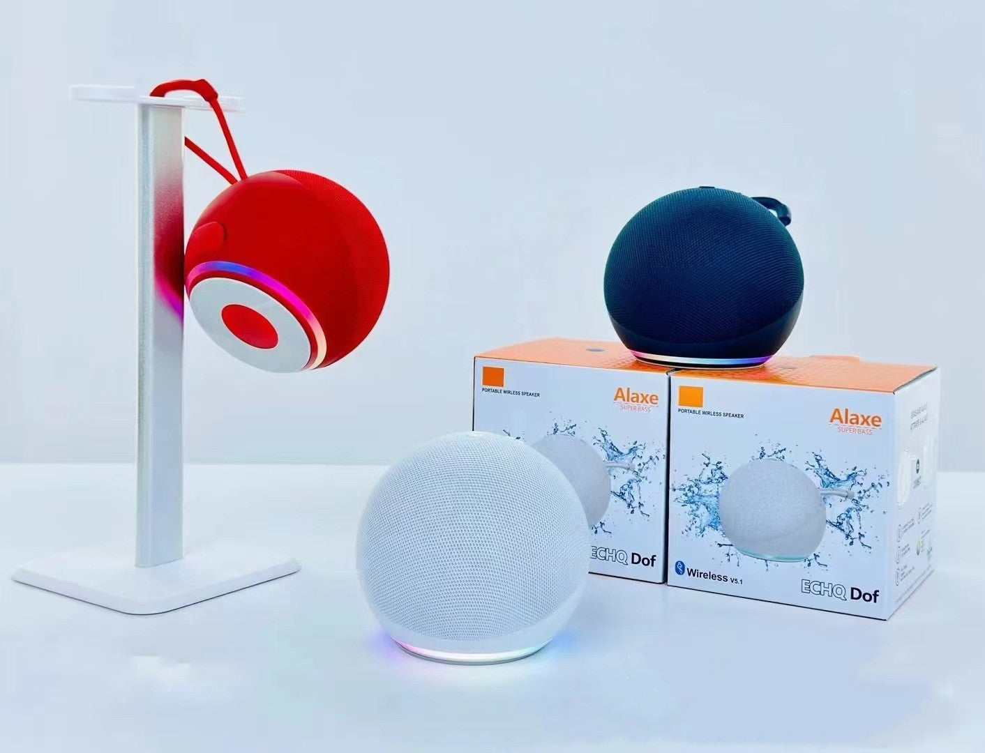 Wall-mounted Fabric Card-slot Mini Speaker With Desktop Subwoofer