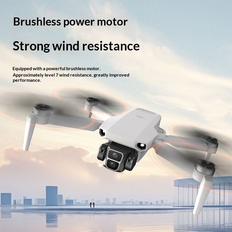 L106 Pro Brushless Motor 8K Aerial Photography Long Endurance Optical Flow Hovering Remote Control Toy Quadcopter