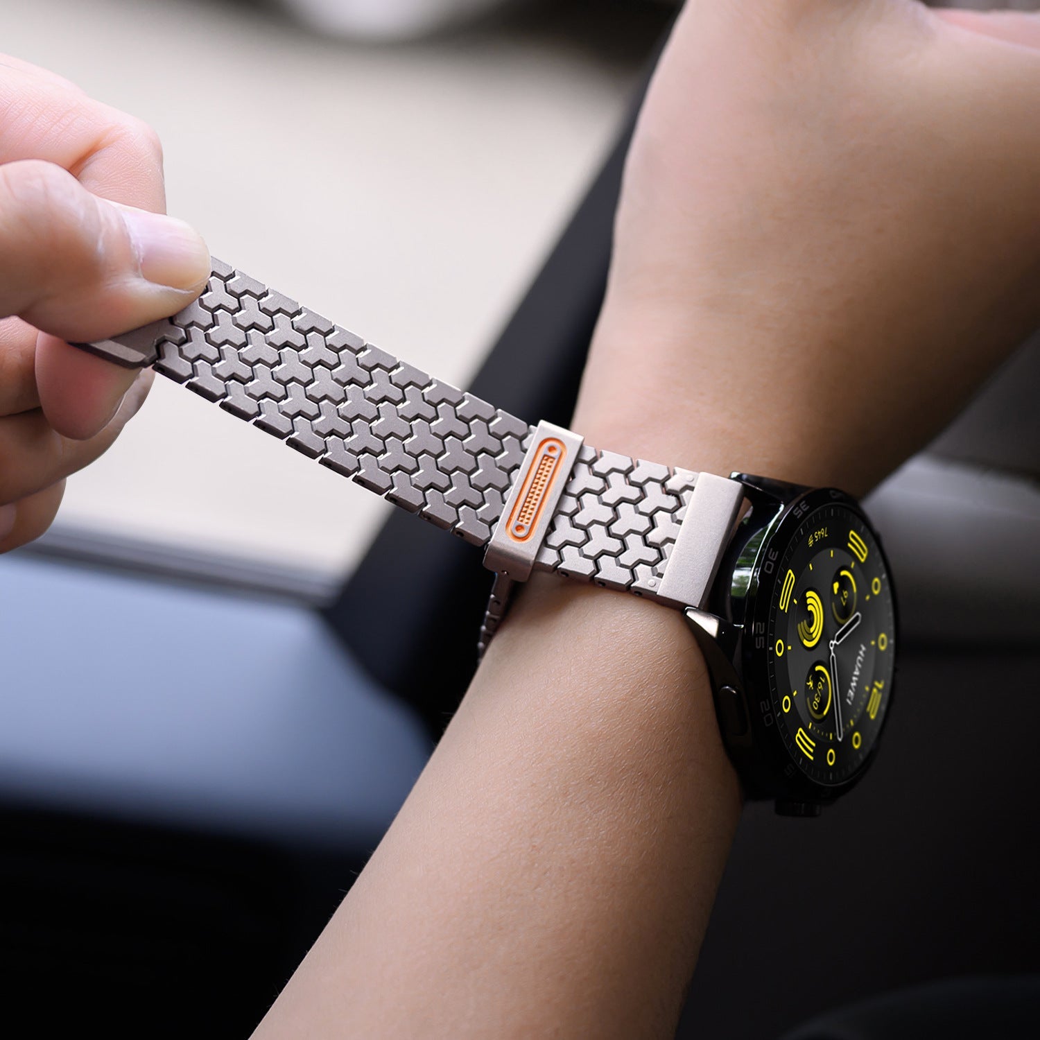 Dual Magnetic Strap Watch4pro Titanium Stainless Steel