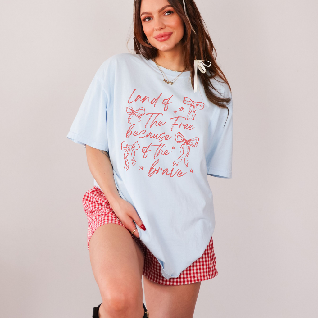 Land Of The Free Tee Shirt