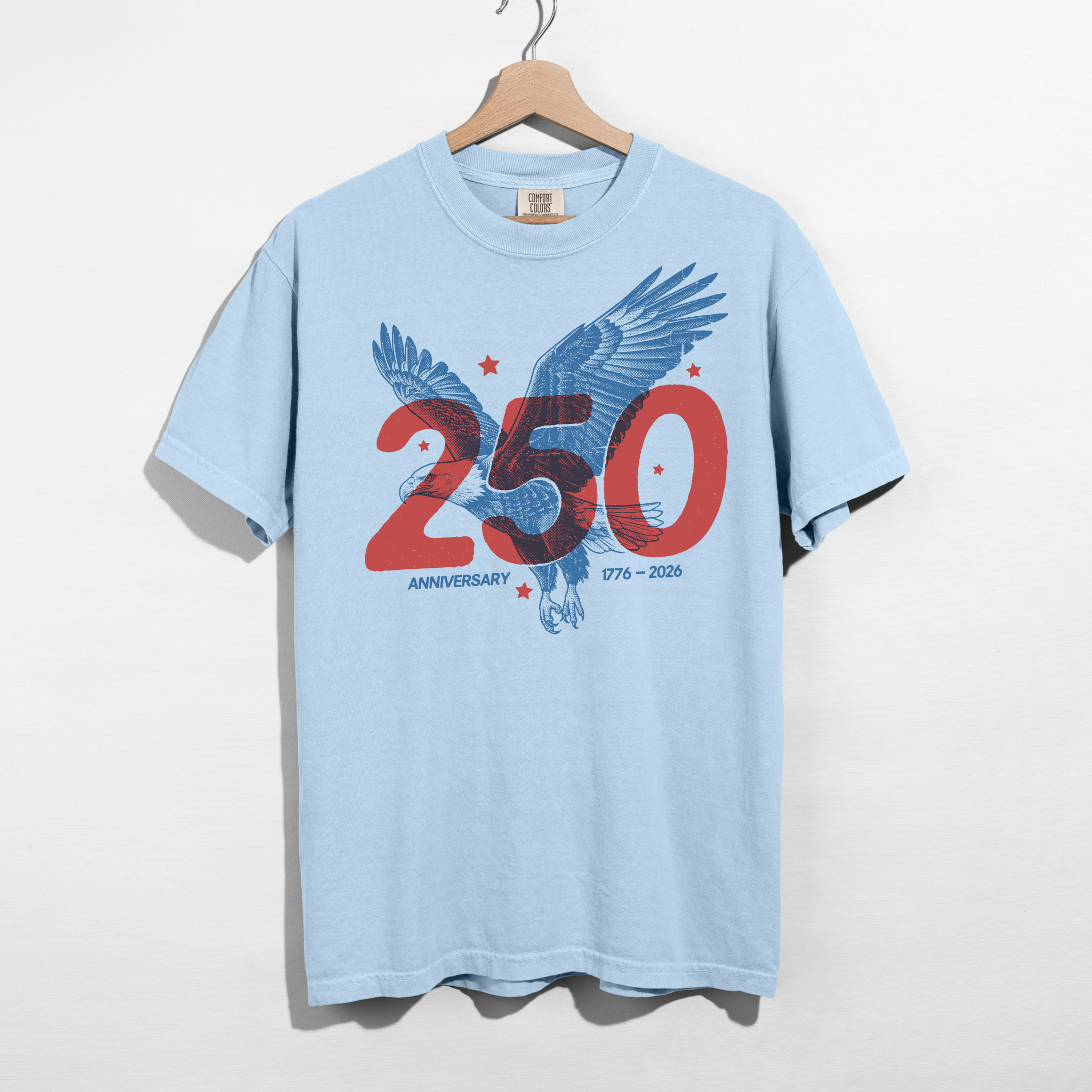 America 250 Eagle Graphic Tee – 2026 Patriotic Anniversary Unisex Shirt