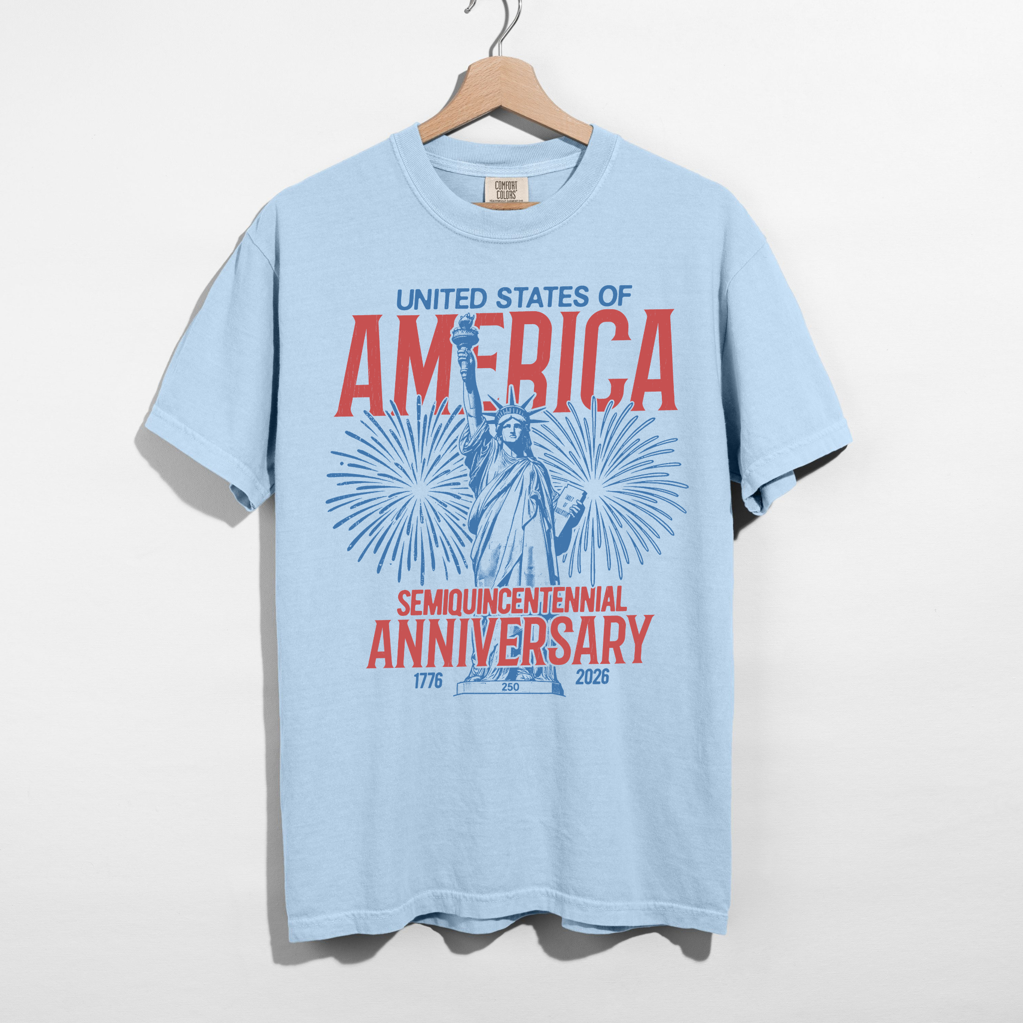 America 250th Anniversary Graphic Tee – 2026 Semiquincentennial