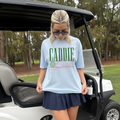 Caddie Baddie Graphic Tee | Cute Golf Shirt for Women