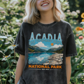 Acadia National Park Mineral Wash Graphic Tee