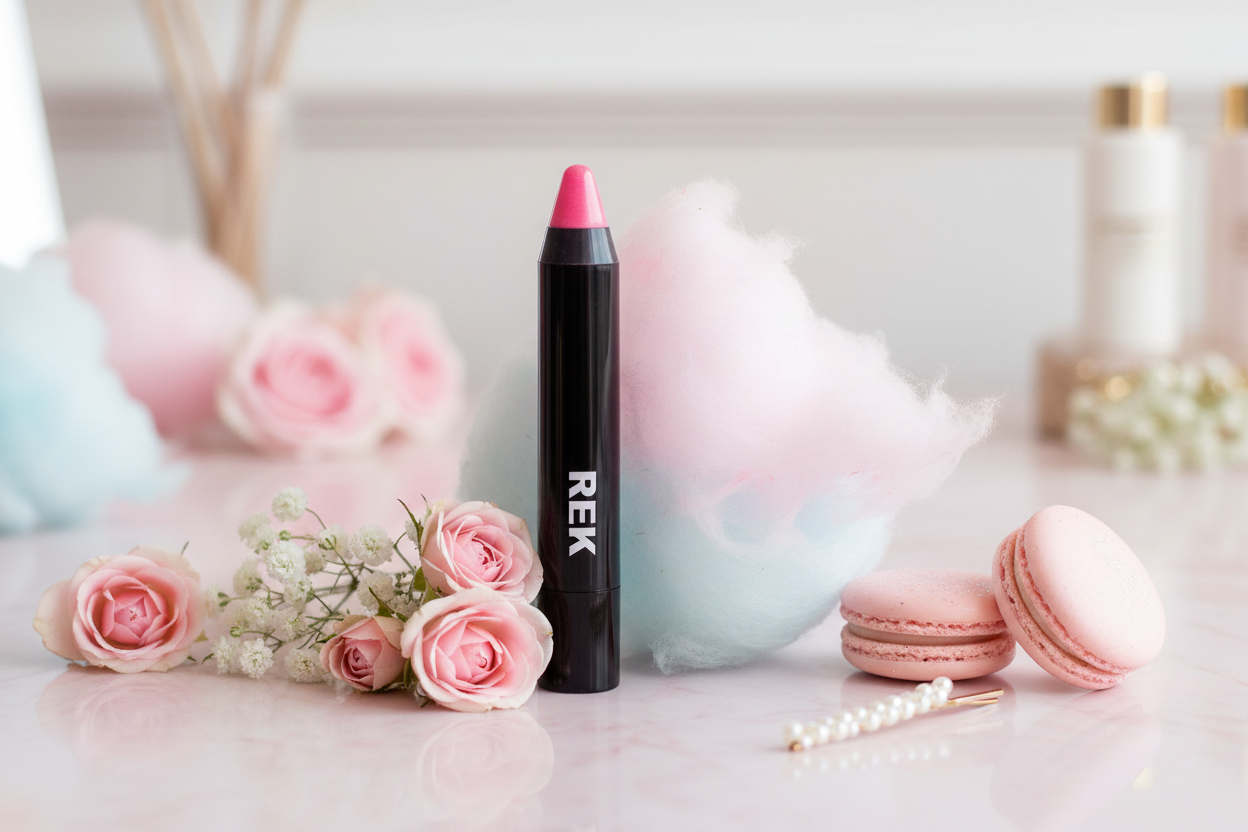 Cotten Candy | Color Stick Lip Sheers | REK Cosmetics