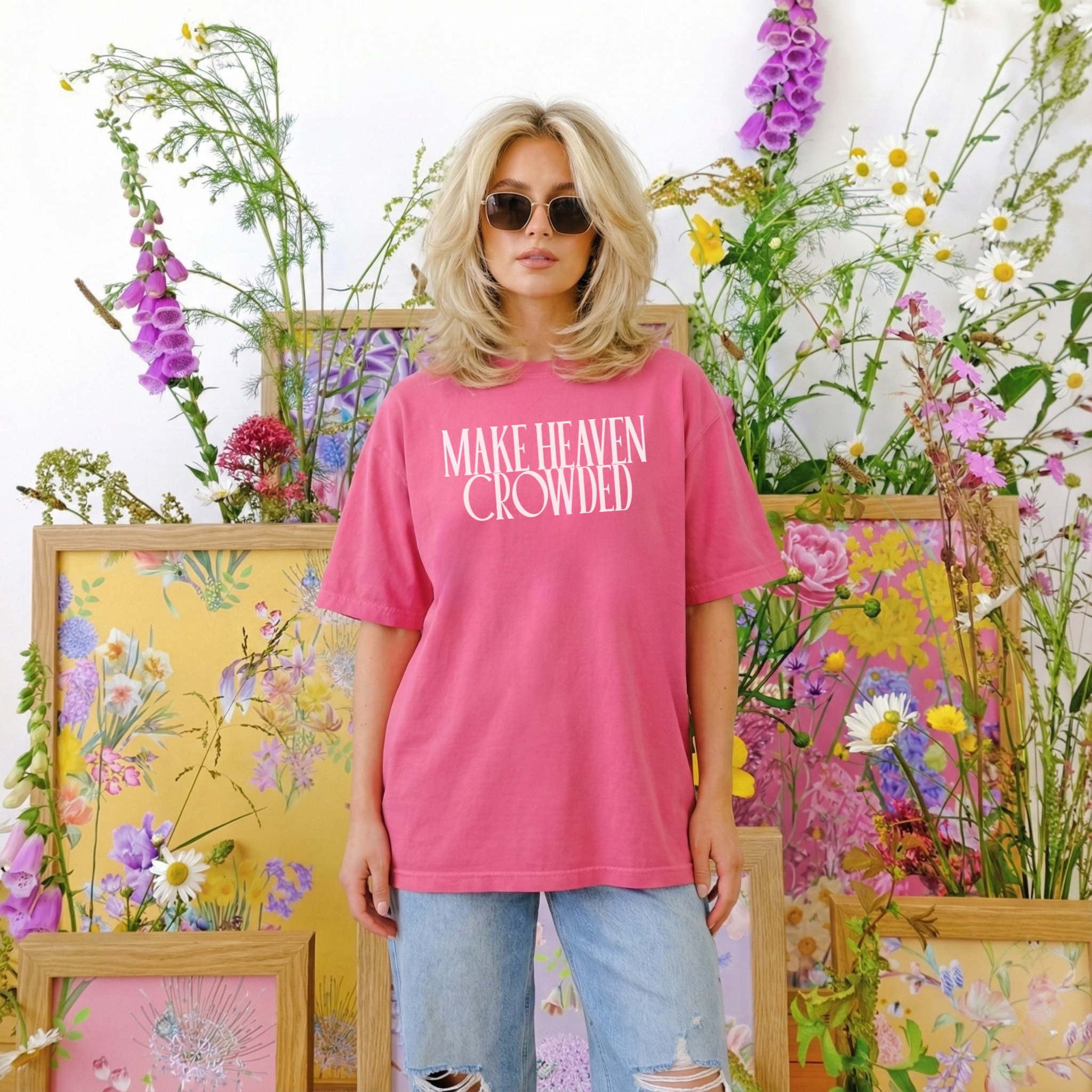 Make Heaven Crowded T-Shirt – Christian Graphic Tee