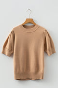 Jasmine Short Puff Sleeve Sweater