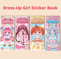 Dress Girl Sticker Book-Random Pattern-Paper-1 Book