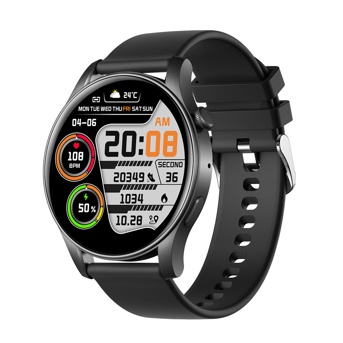 Smartwatch Bluetooth Call Heart Rate Monitoring