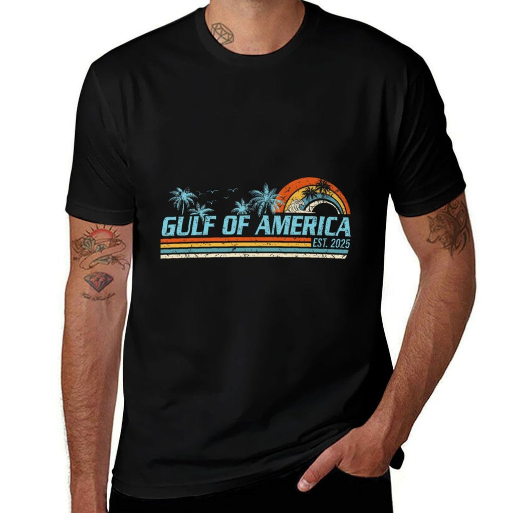 Gulf of US America Shirt Retro Golf of US America Shirt Premium Durable T-Shirt