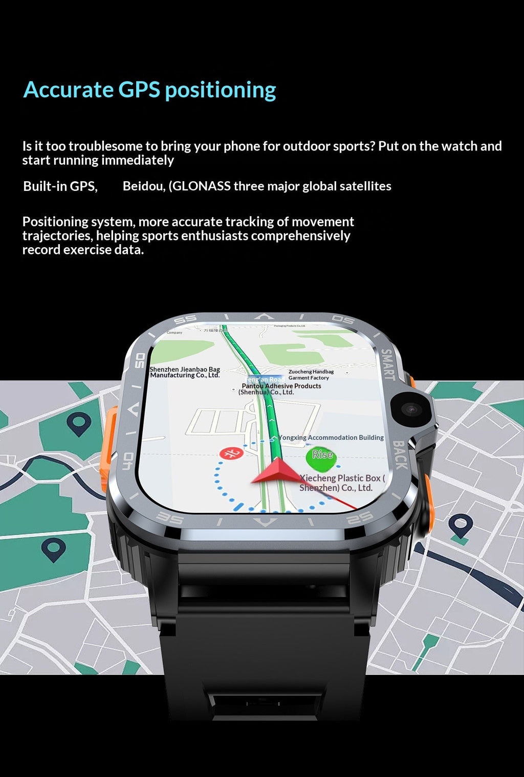 Smart Watch WIFI Phone With Camera