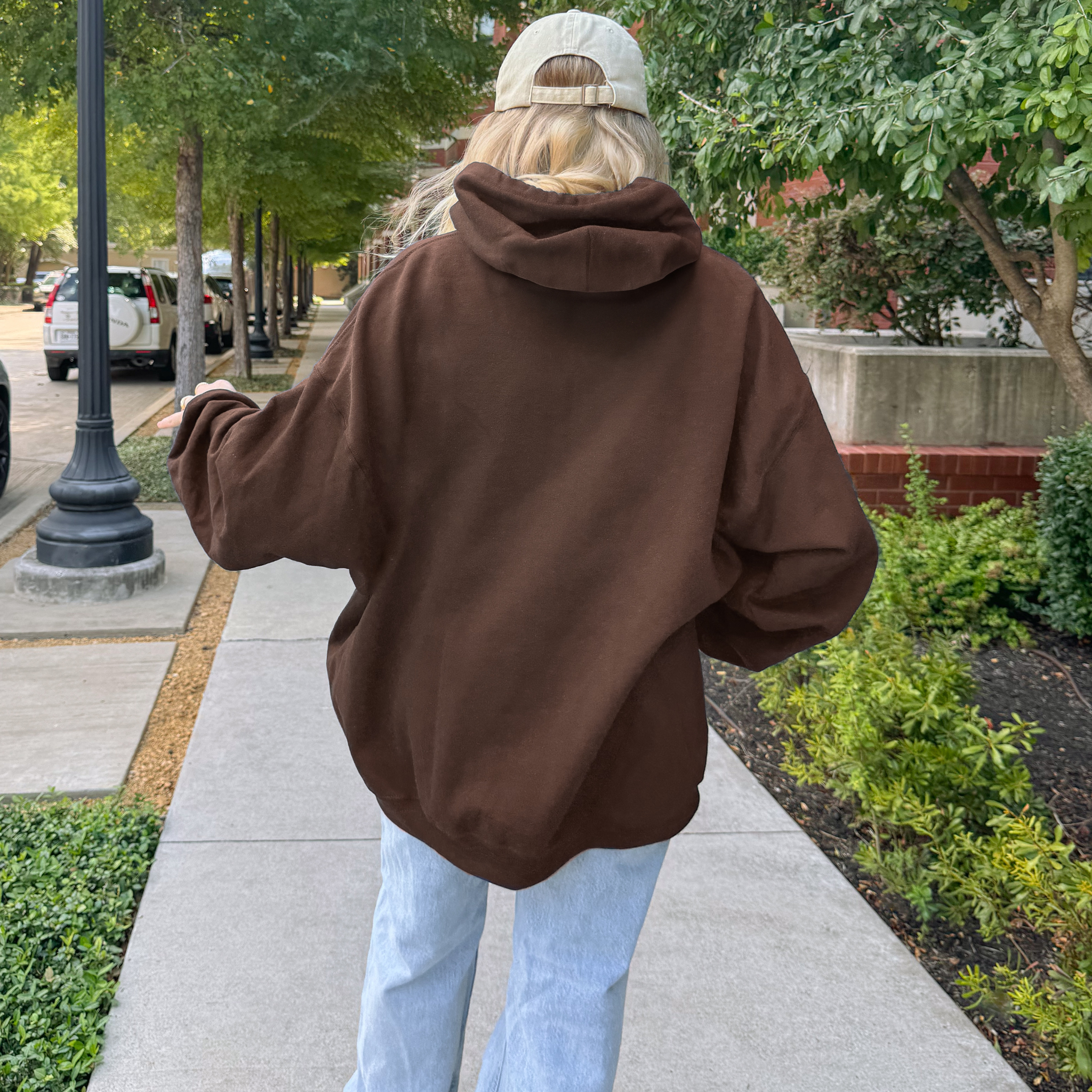 PRAY Patchwork Hoodie – Faith-Inspired Cozy Sweatshirt