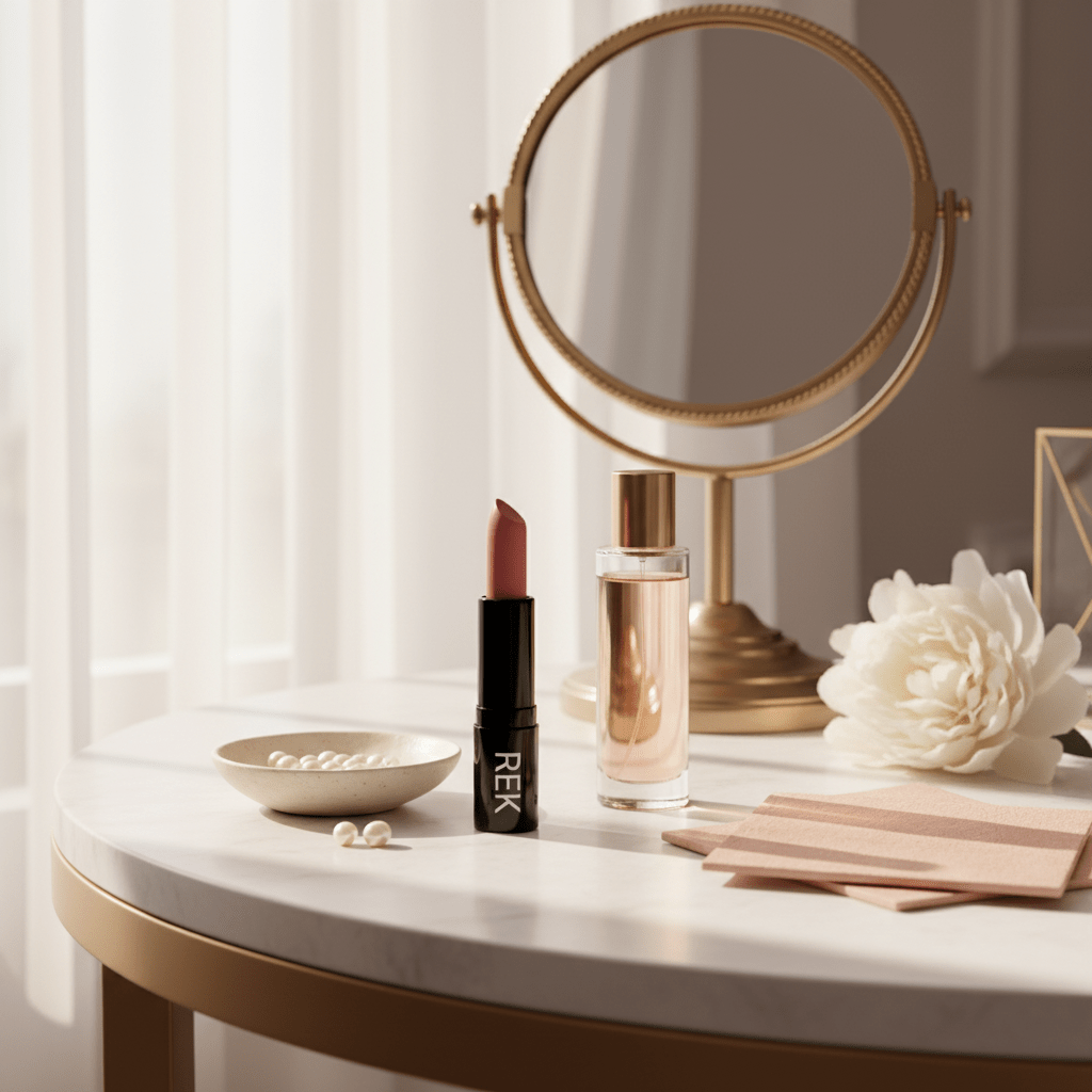 Cream Lipstick Collection | REK Cosmetics | Creamy Finish, Longwear Formula