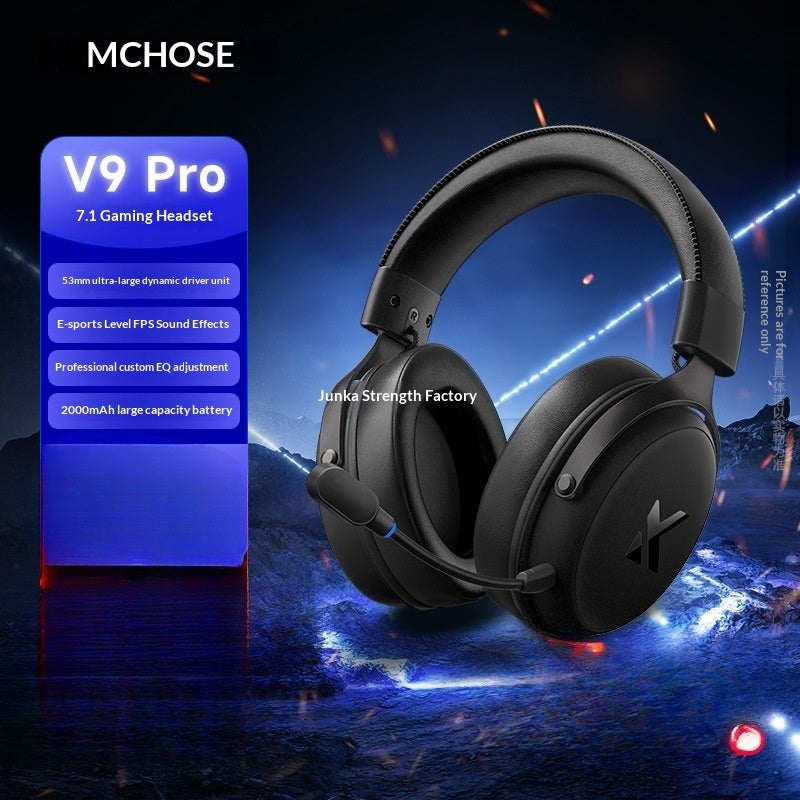 Gaming Headset Over-ear Four-mode For Gaming On PC Via Bluetooth