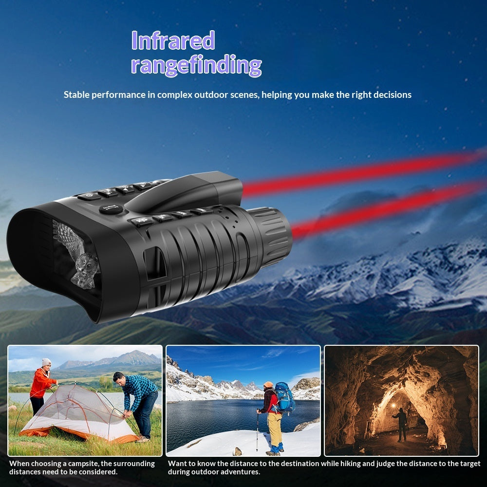 Camping And Wilderness Observation Infrared Night Vision Binoculars With Ranging Function