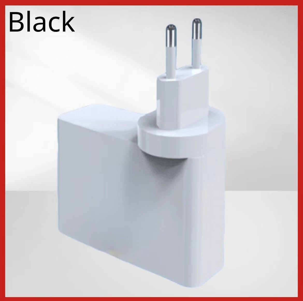 65W GaN Charger With US-standard Conversion Plug Fast-charging Adapter