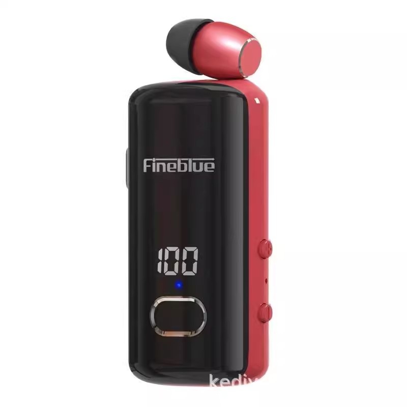 F580 Lapel-Style Wireless Bluetooth Earphones