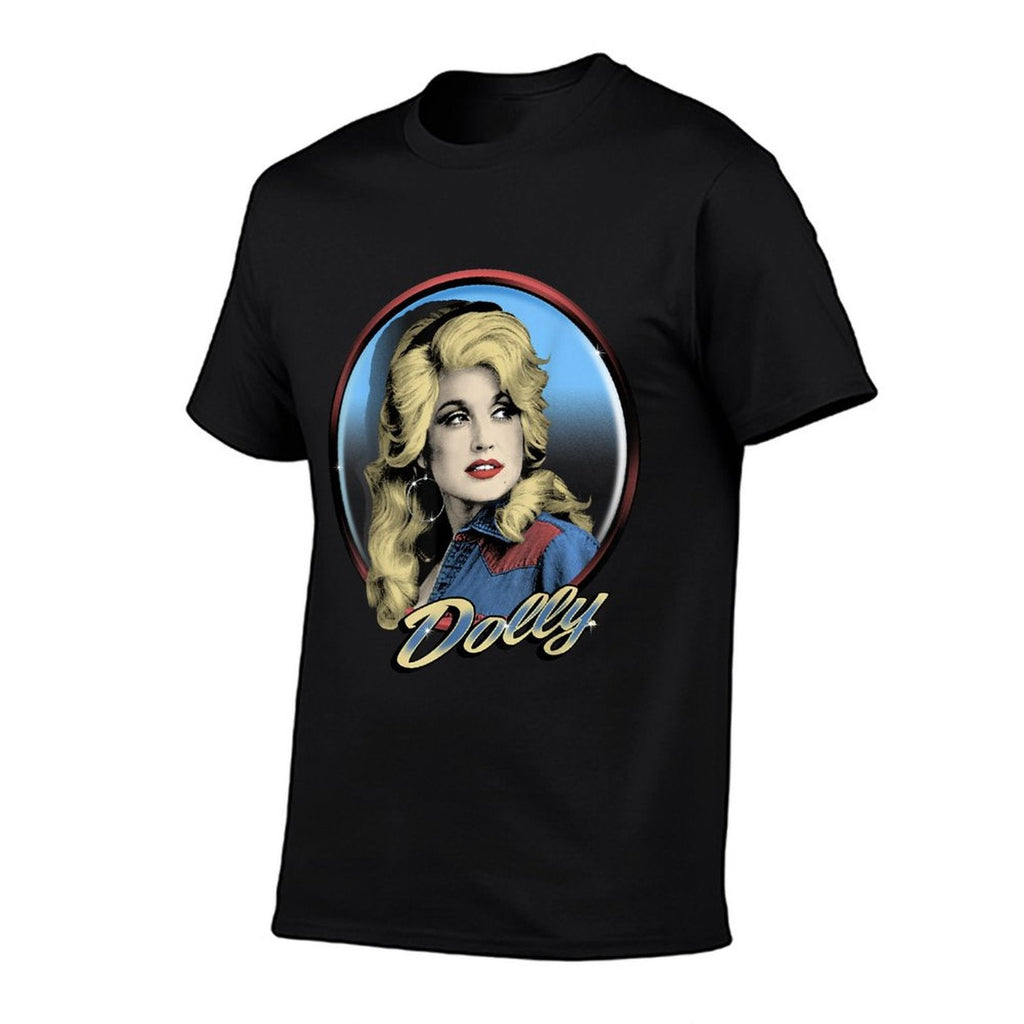 Dolly Parton Western High-quality Stitching T-Shirt