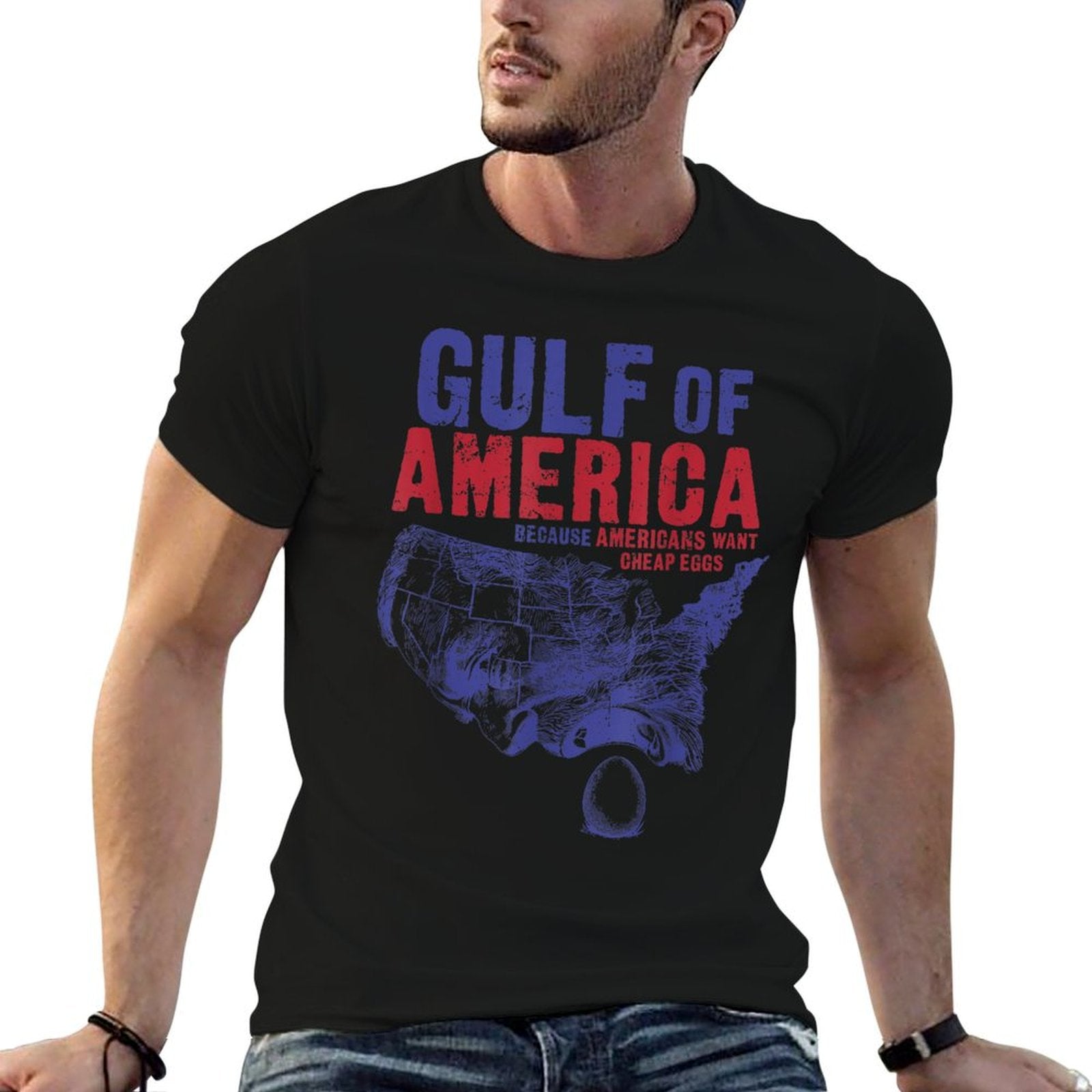 Gulf of US America Sarcastic Quick-drying T-Shirt