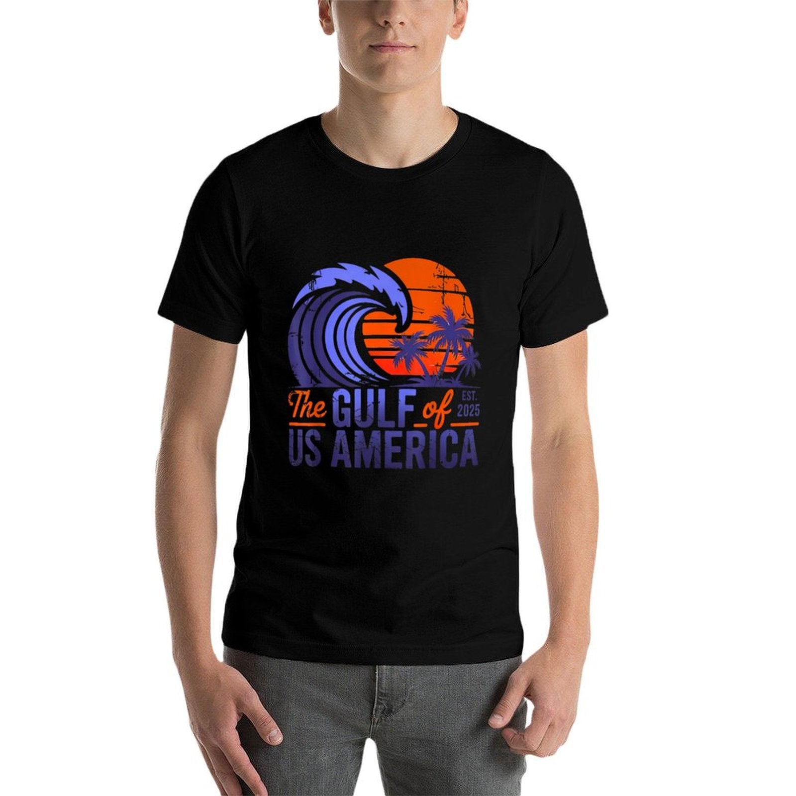 THE Gulf of US America Design - Gulf of US America Lightweight T-Shirt