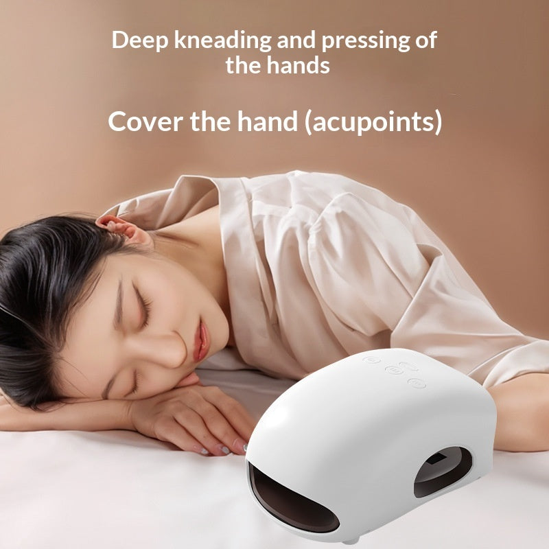 Hand Massage Device With Heating Airbags