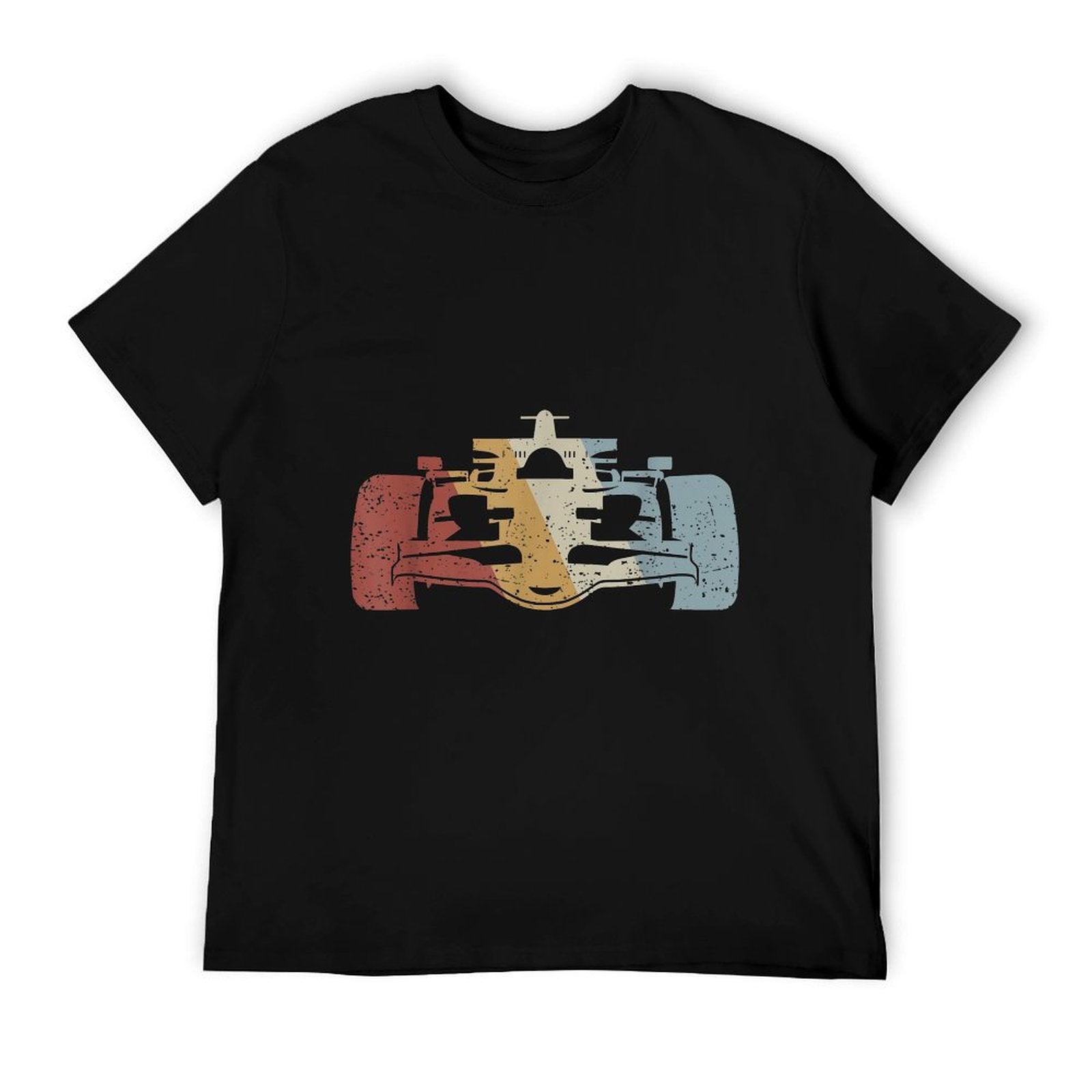 Racing Car Retro Style Vintage Relaxed-fit T-Shirt