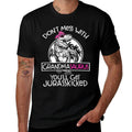 Dont Mess With Grandmasaurus Youll Get Jurasskicked Grandma, Small, Black Fade-proof Color T-Shirt