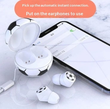 Wireless Bluetooth Sports Mini Invisible Noise-Reducing In-Ear Headphones