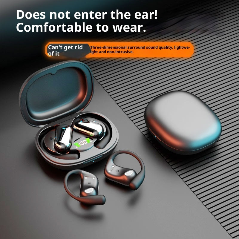 In-ear Noise-canceling Sports Ear-hook Bluetooth Earphones