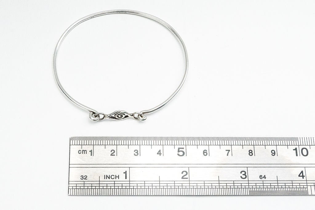 “Eye See” Sterling Silver Evil Eye Protection Bracelet
