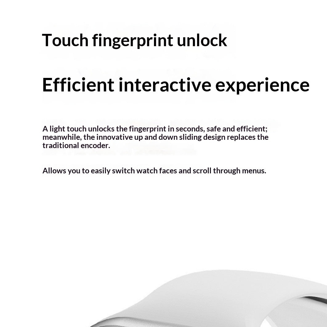 New CD20MAX Smartwatch With Fingerprint Unlock And SIM Card Slot