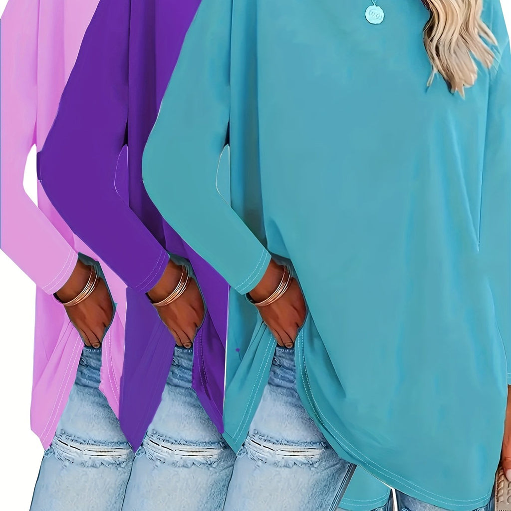 Chic Women's Casual Loose 3Piece Set
