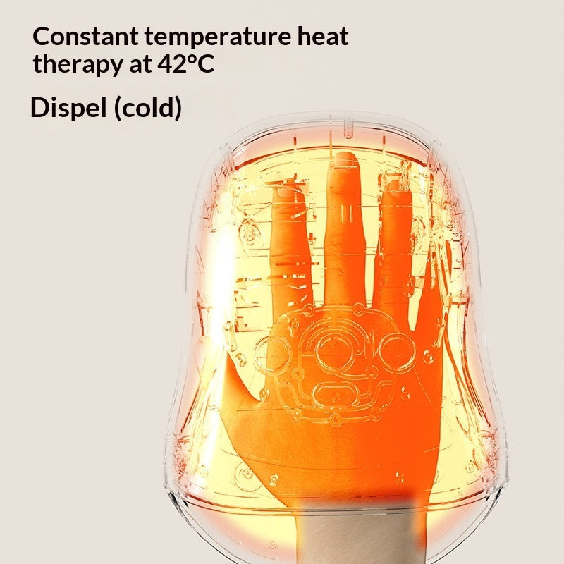 Hand Massage Device With Heating Airbags