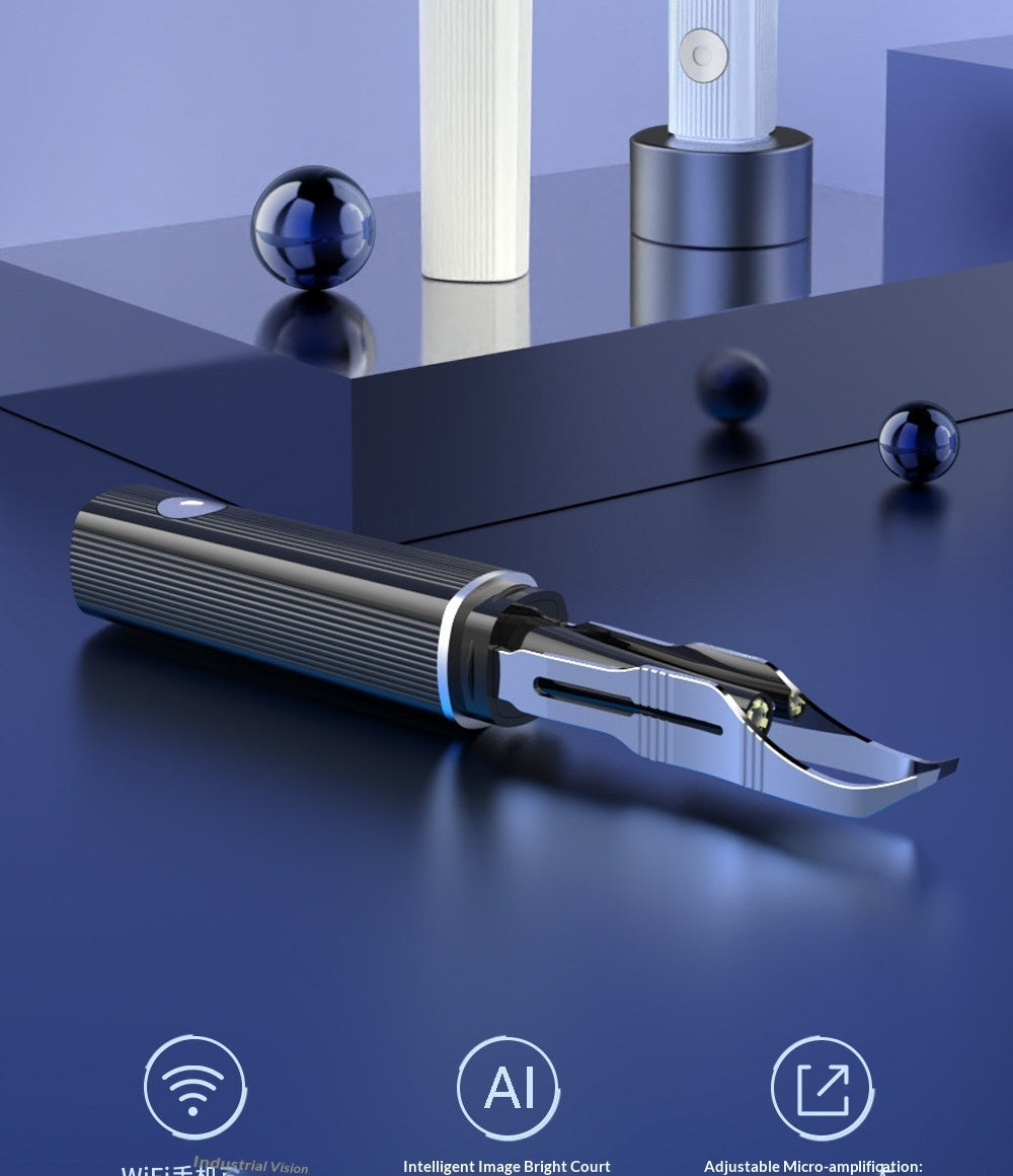 Smart Microscopic Wireless Visual Tweezers For Eyebrow Shaping And Splinter Removal