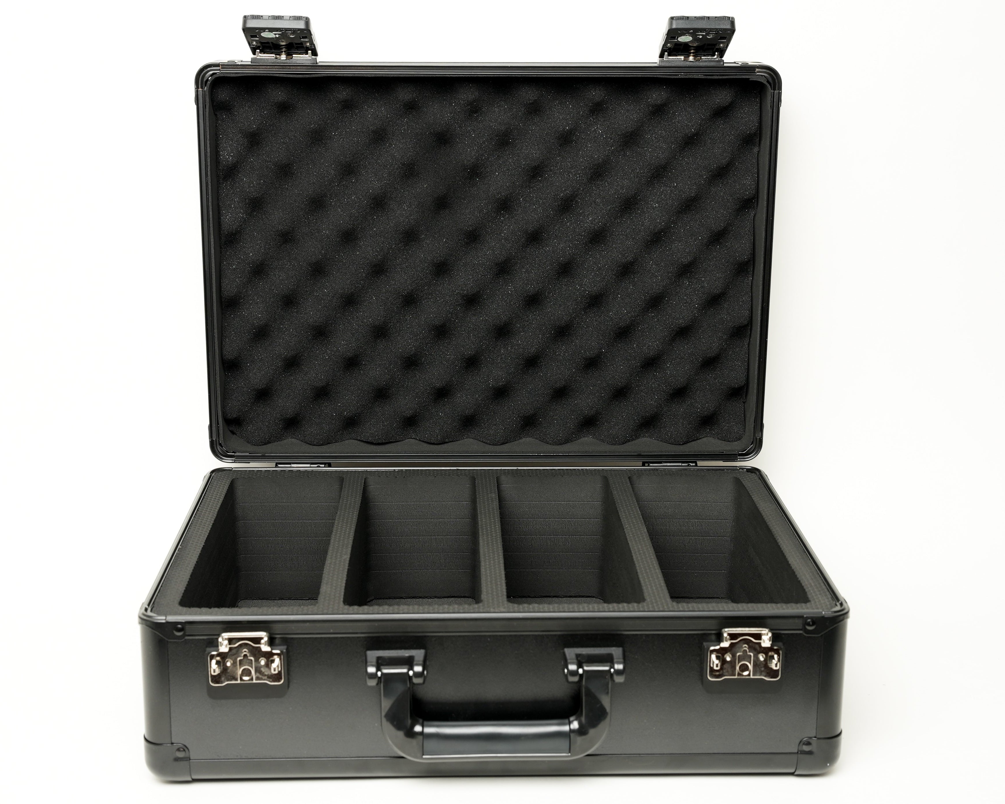 Four Row Graded Card Slab Case with Combination Lock