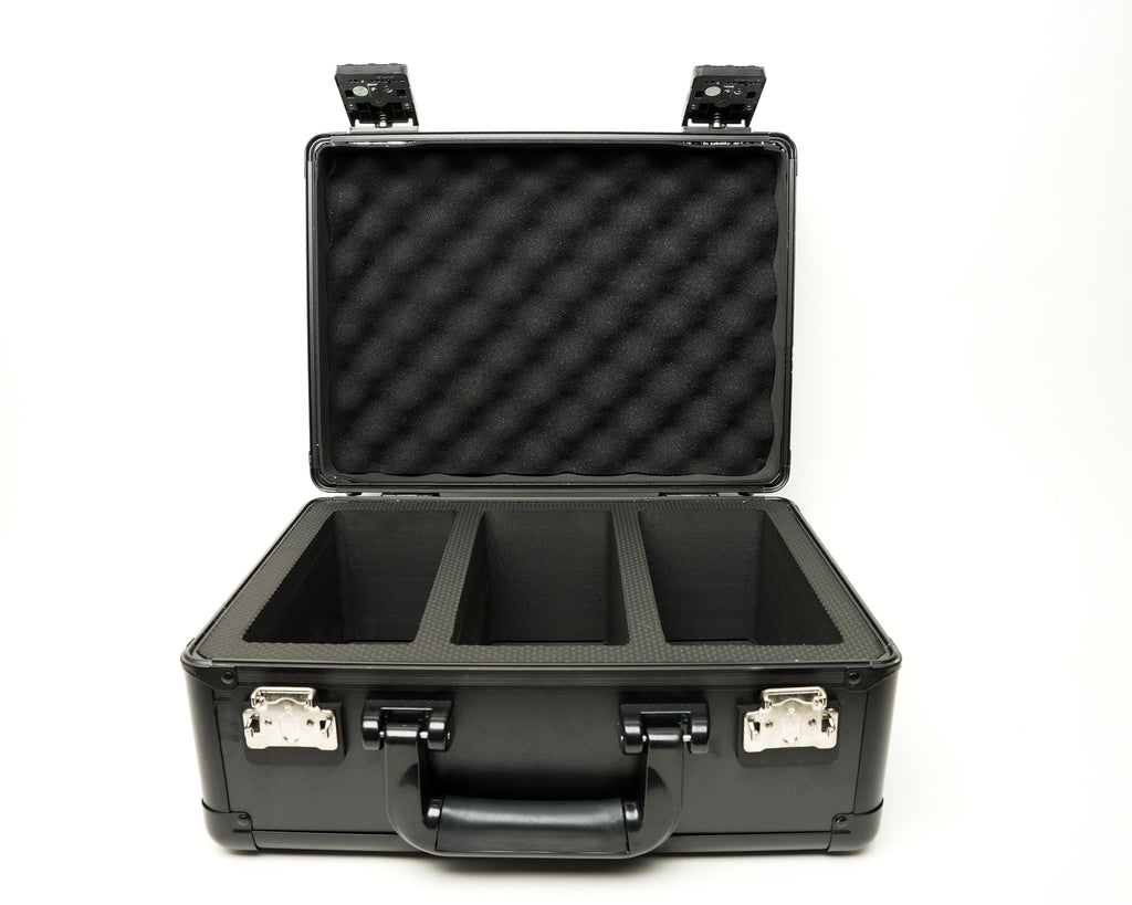 Three Row Graded Card Slab Case with Combination Lock