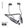 Ultra-long Standby Wireless Neckband Bluetooth Earphones With A Card Slot