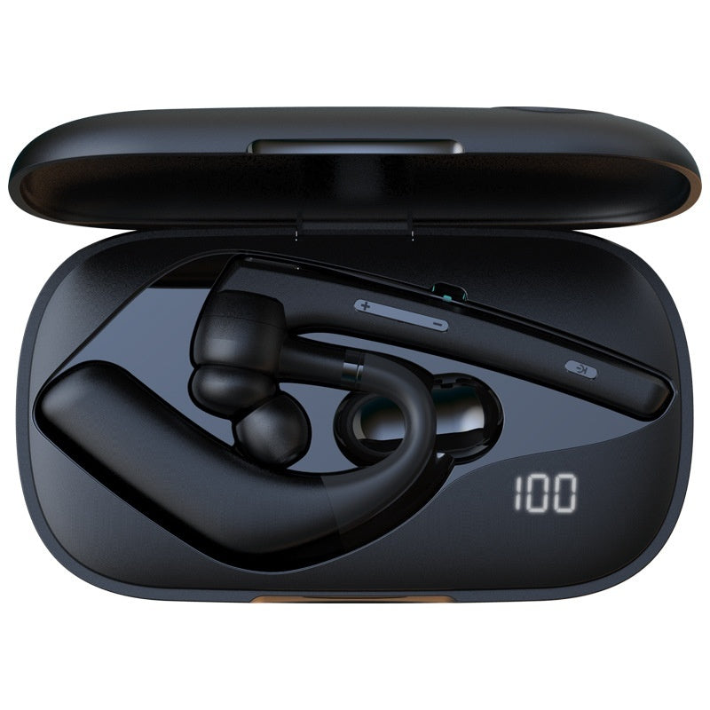 Single-ear Wireless Bluetooth Earhook Noise-canceling Headphones
