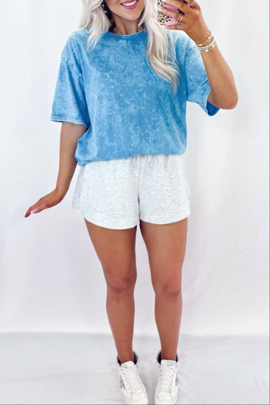 Mineral Wash Oversize T-Shirt