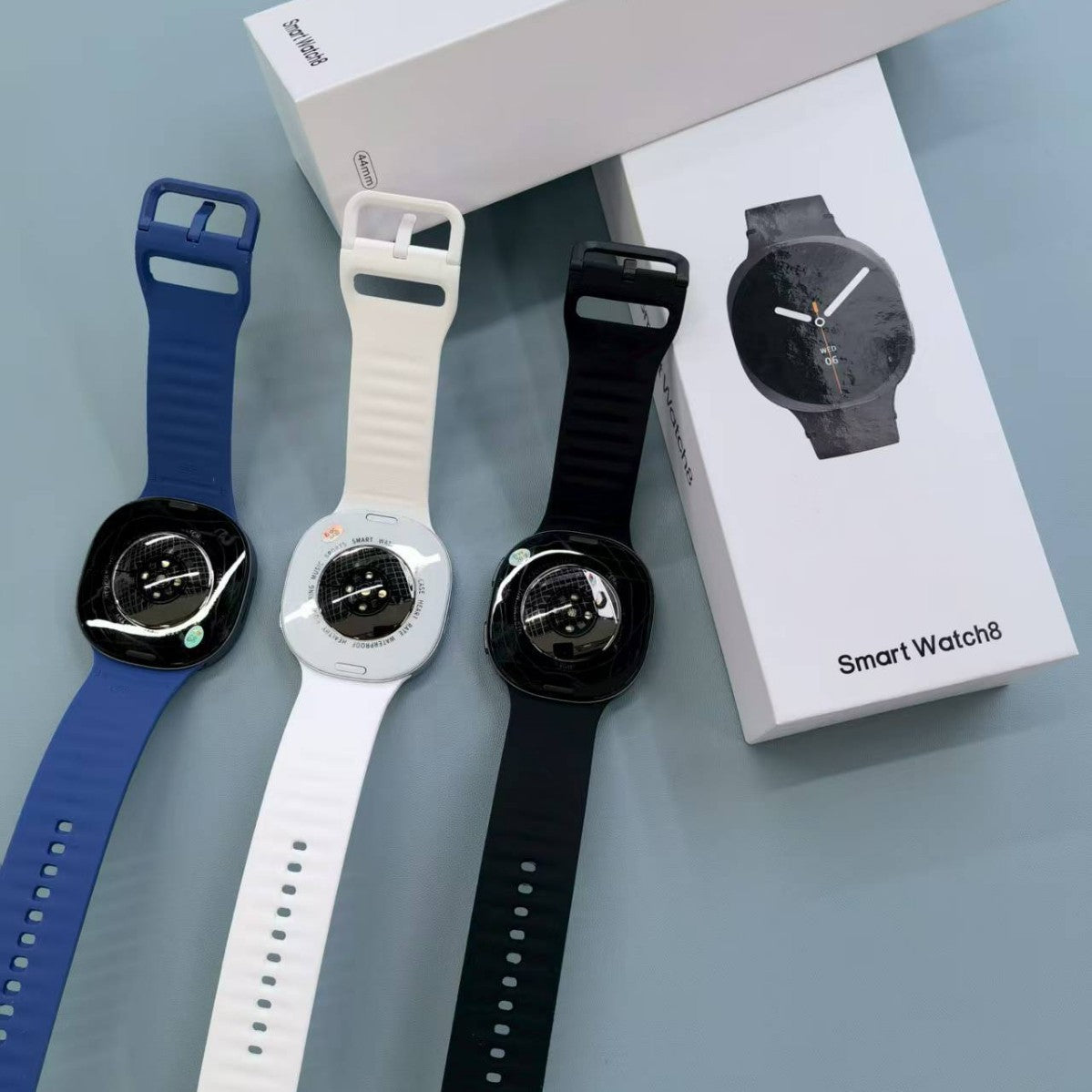 HD8 44mm Bluetooth Calling Watch 8 Smartwatch