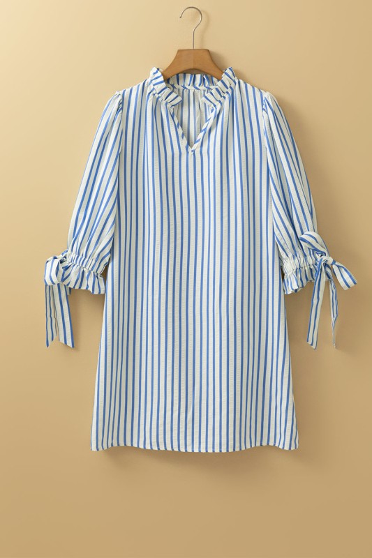 Phoenix Notched Shift Mini Dress