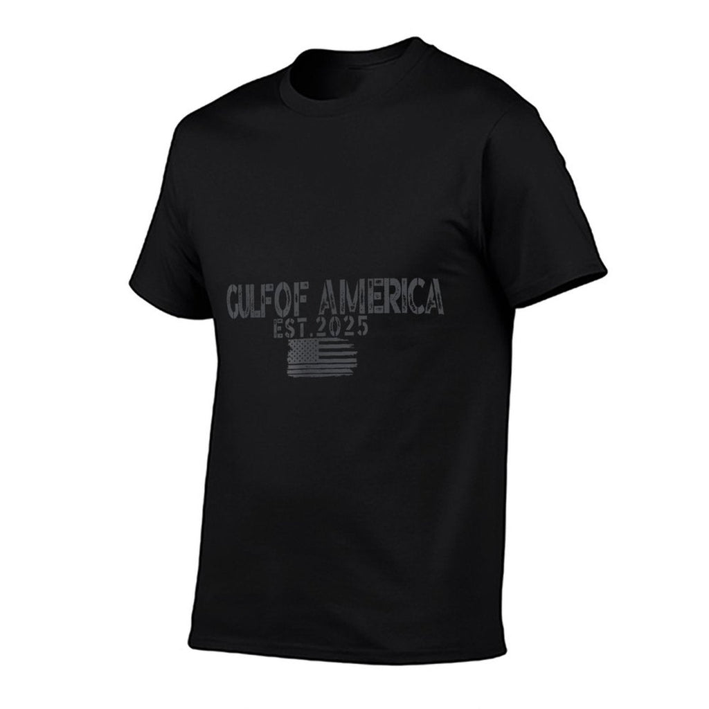 Gulf Of US America Est 2025 American Flag Gulf for Men Women Odor-resistant T-Shirt